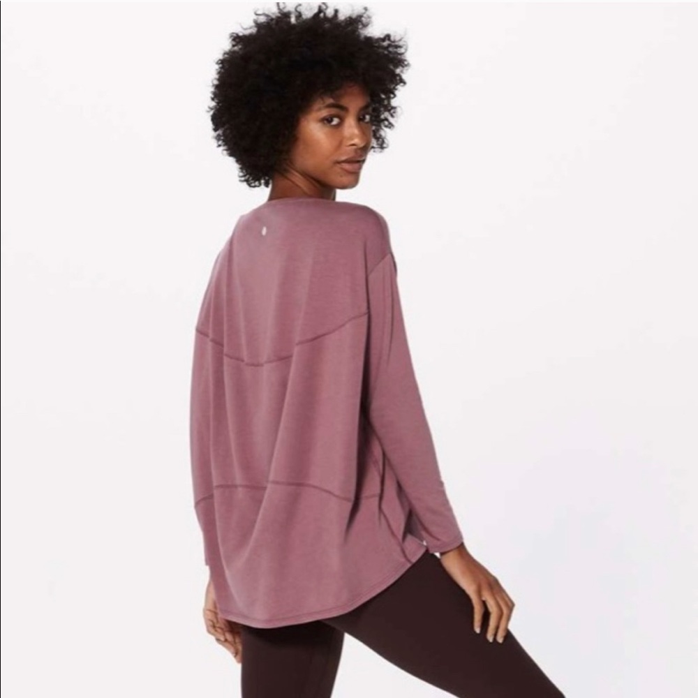 lululemon back in action long sleeve